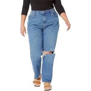 Abercrombie & Fitch 31 / 12 Curve Love The Ankle Straight Ultra High Rise Jeans